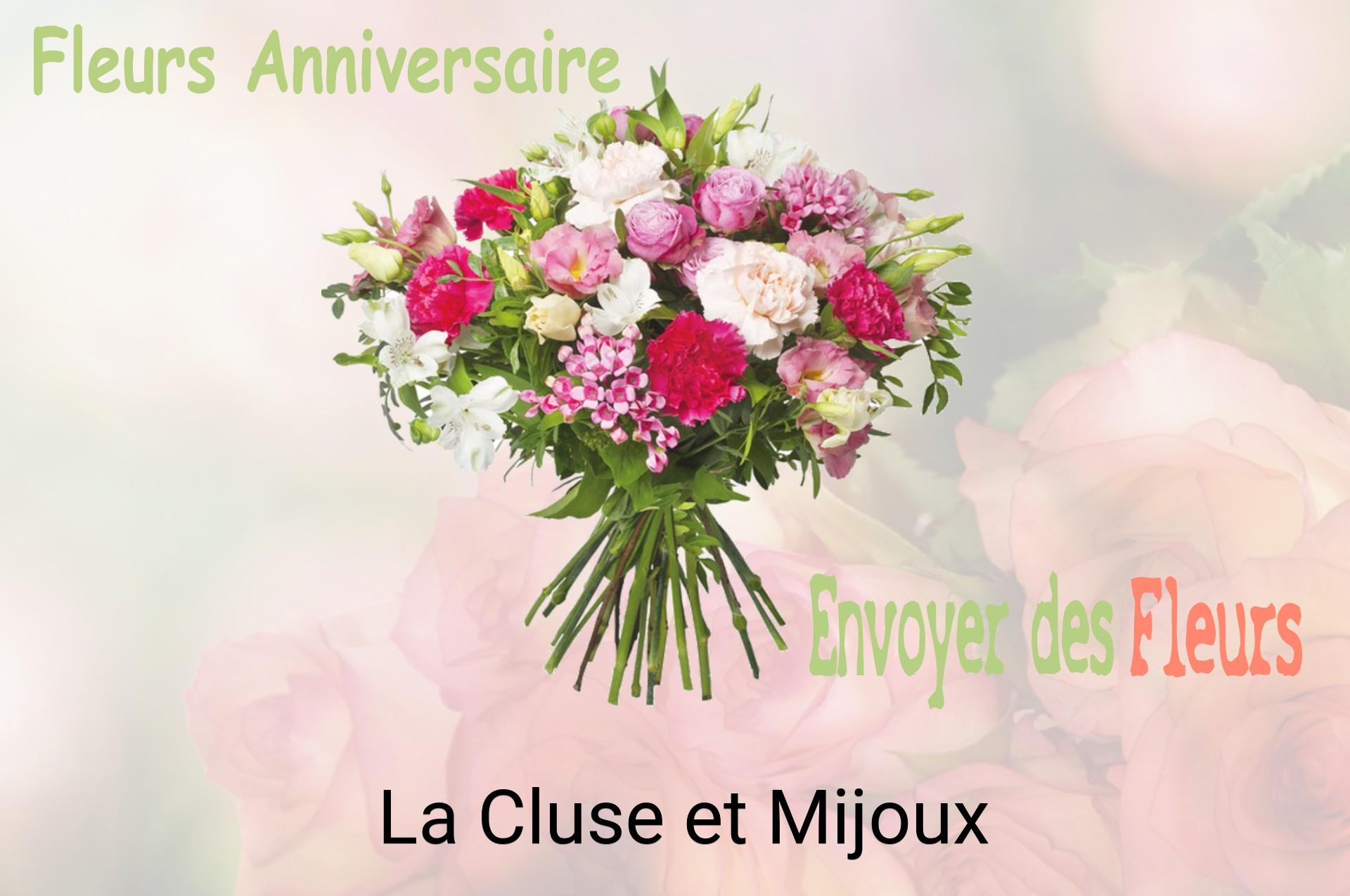 Bouquet de fleurs d’anniversaire livré à La Cluse-et-Mijoux